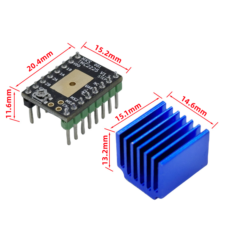 Mks Sgen - Драйвер шагового двигателя MKS TMC2225 2225,