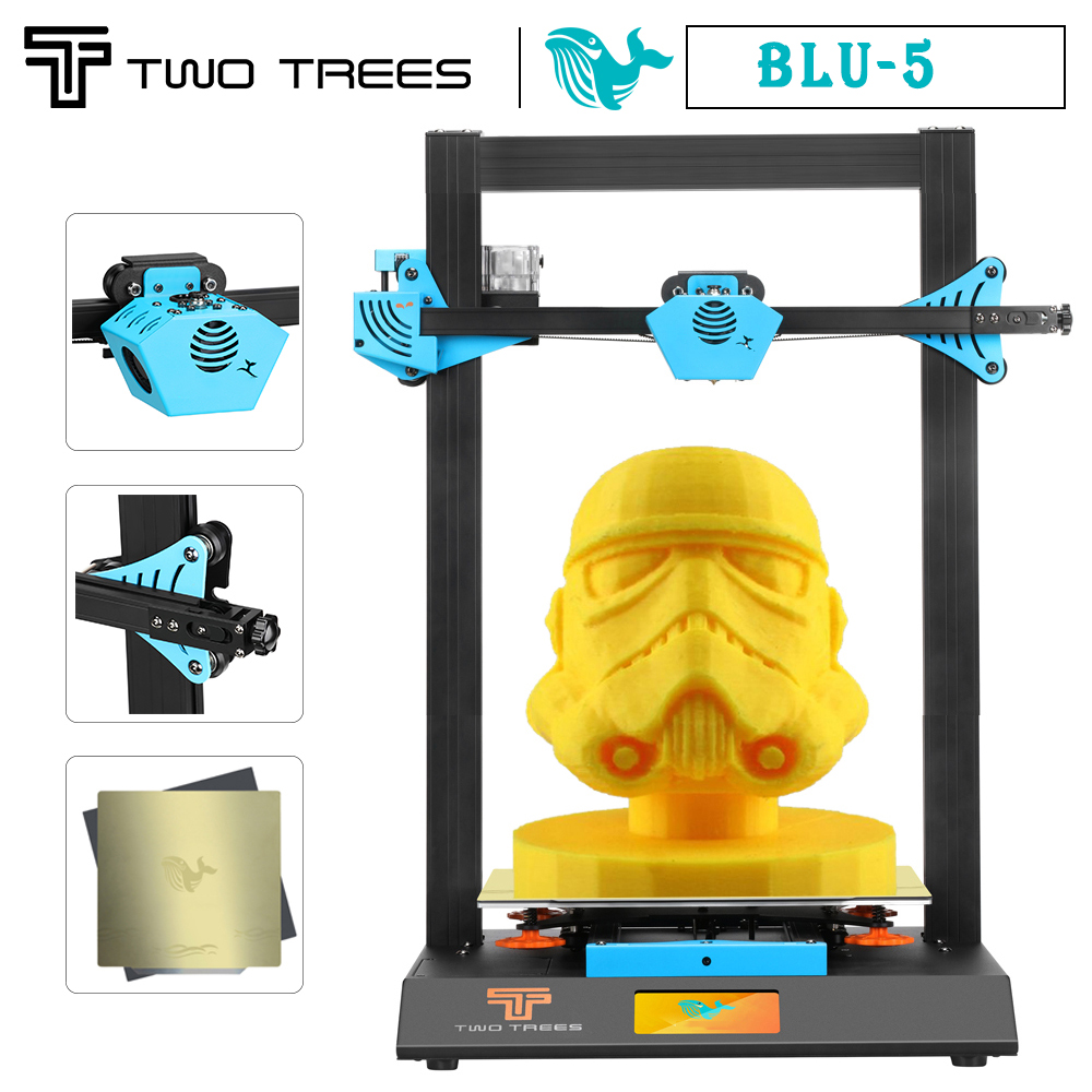 Corexy 3D Printer Kit - 3D-принтер Twotrees Blu-5, скорость печати 10
