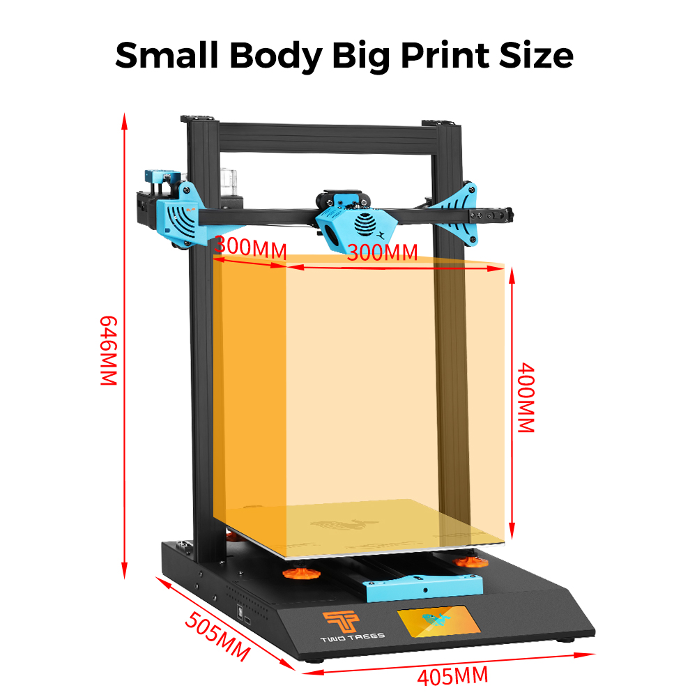 Набор для 3D-принтера Twotrees – обзор и цена Corexy 3D Printer Kit