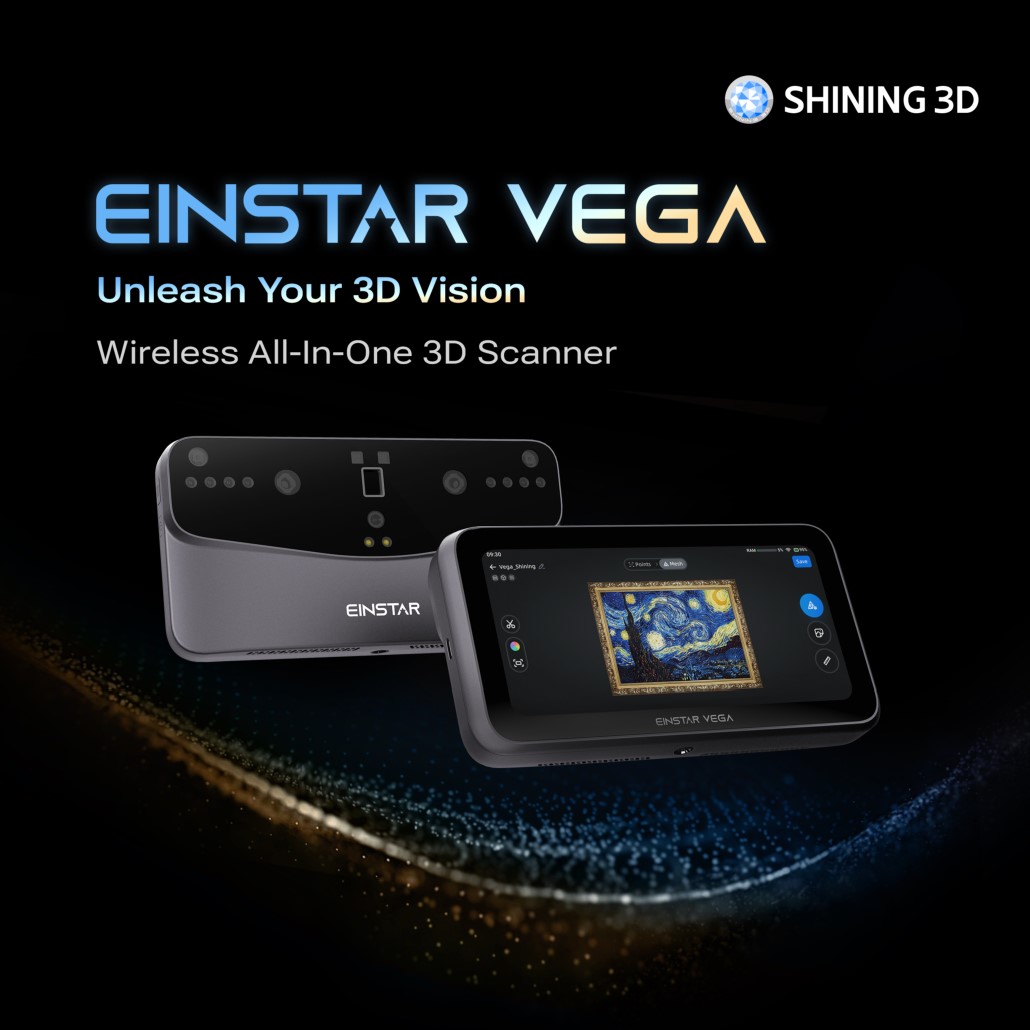Высокоточный 3D-сканер Shining – обзор и цена Handheld 3D Scanner High Precision