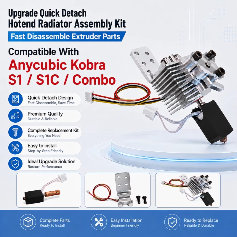 Комплект для быстрой замены и  – обзор и цена Hotend Assembly