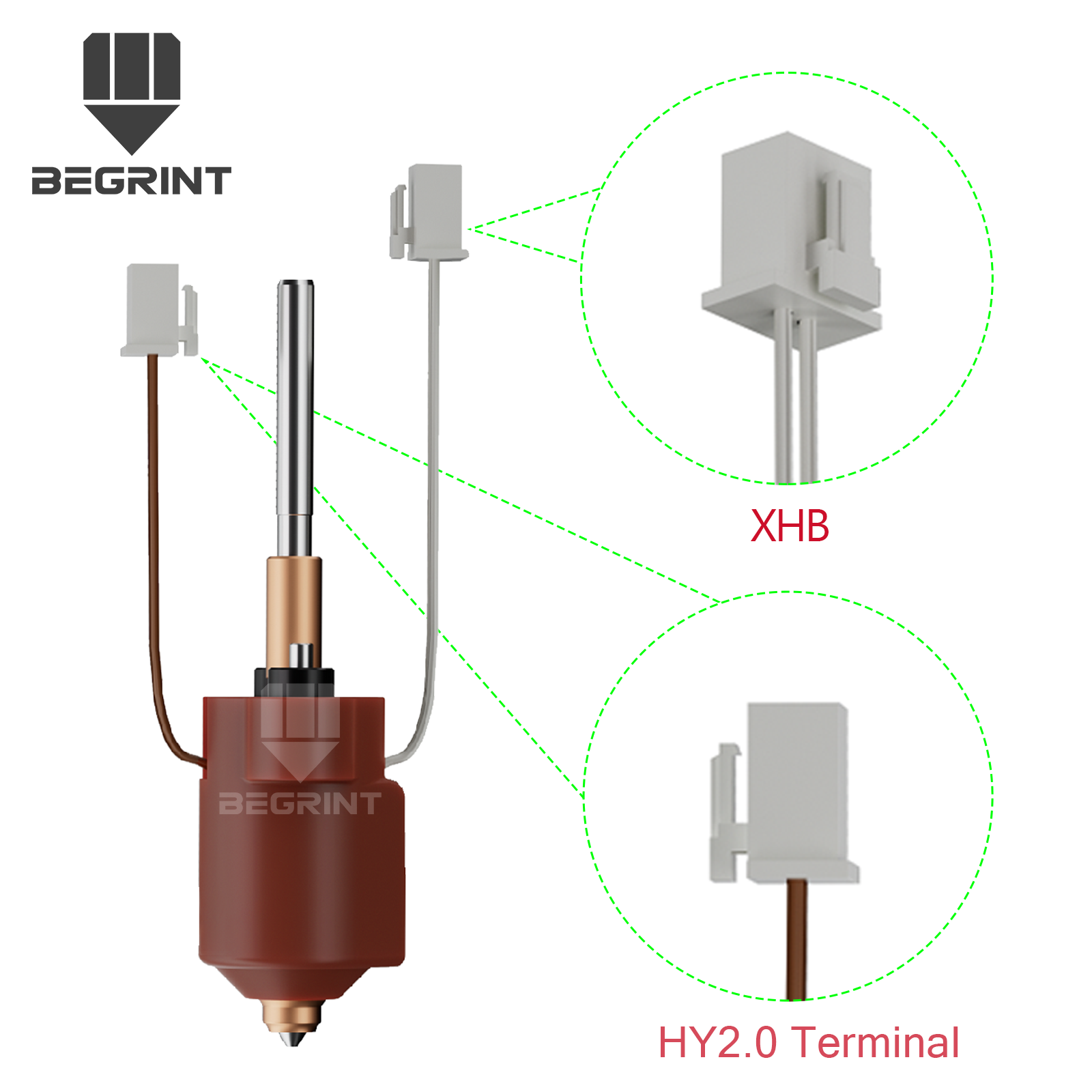 Новый улучшенный керамический  – обзор и цена Hotend Assembly