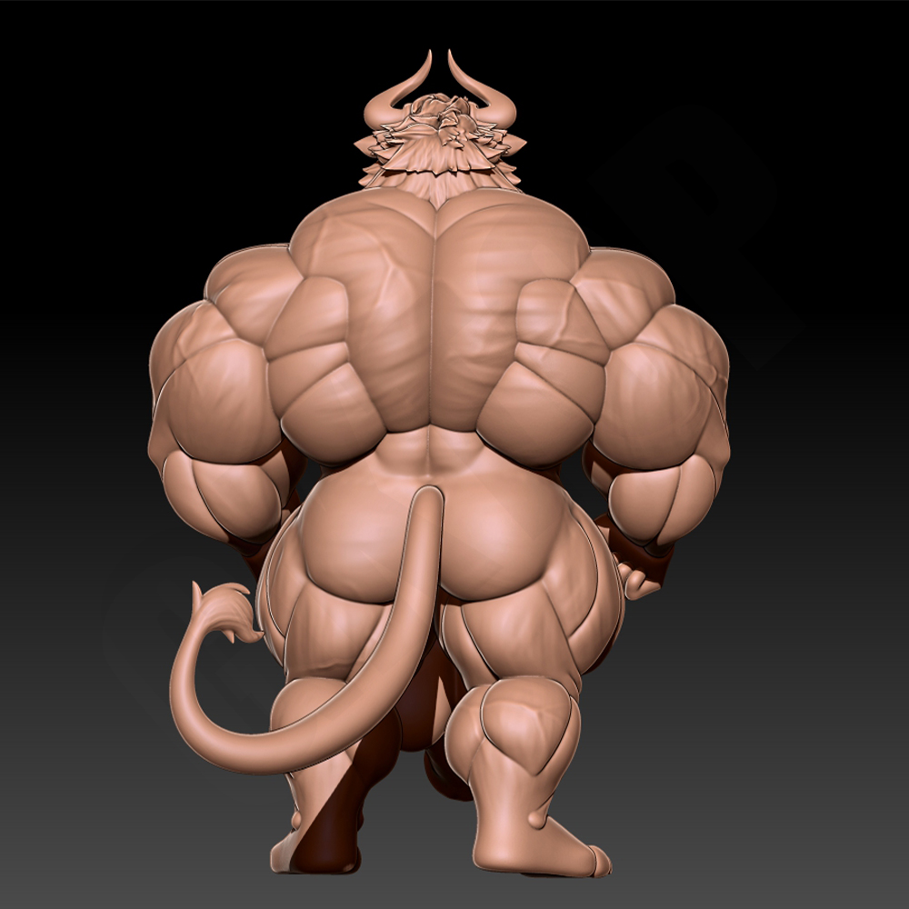 Фигурка Hunky Fitness Muscle B – обзор и цена Resin Printer